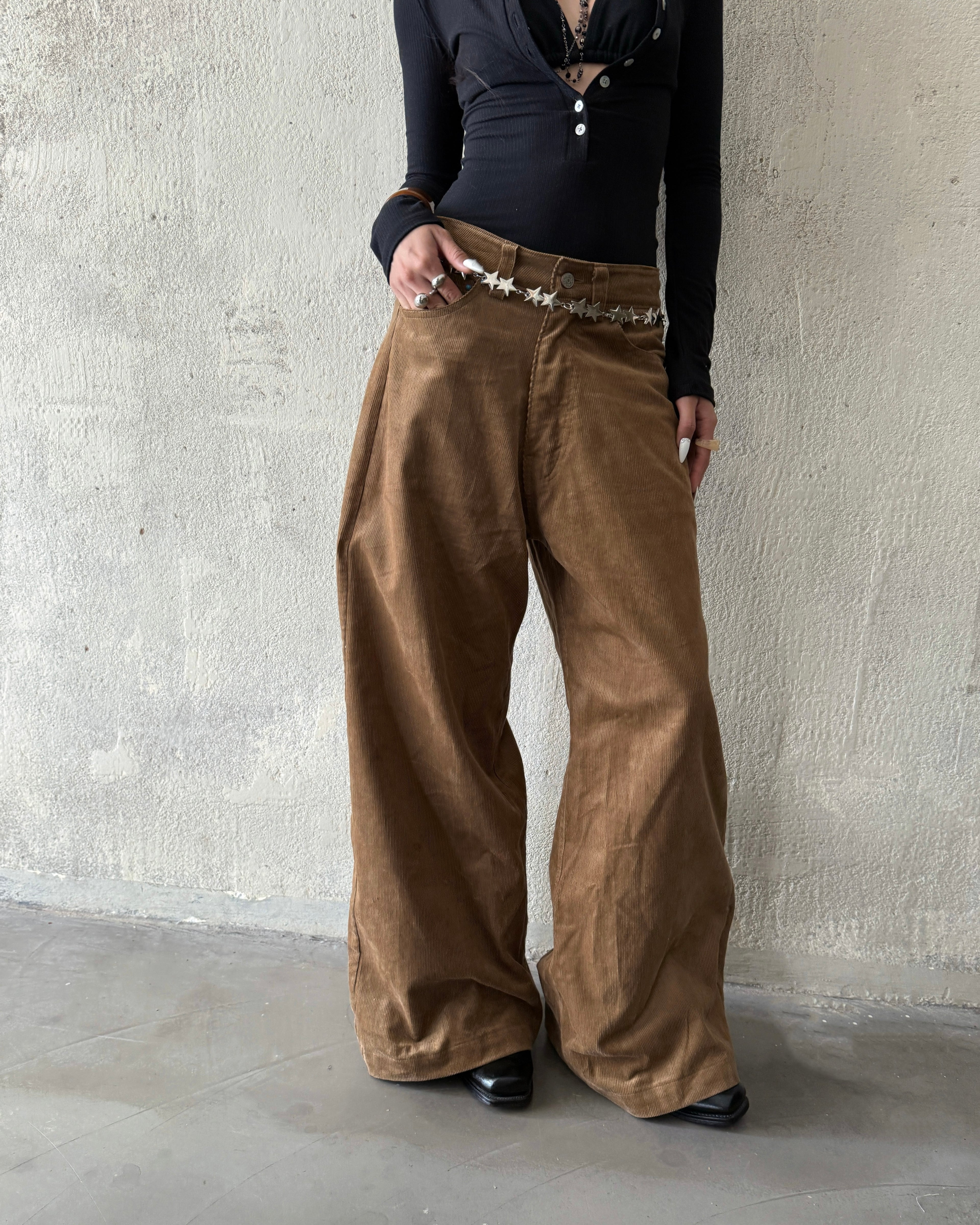 BROWN GIGI PANTS