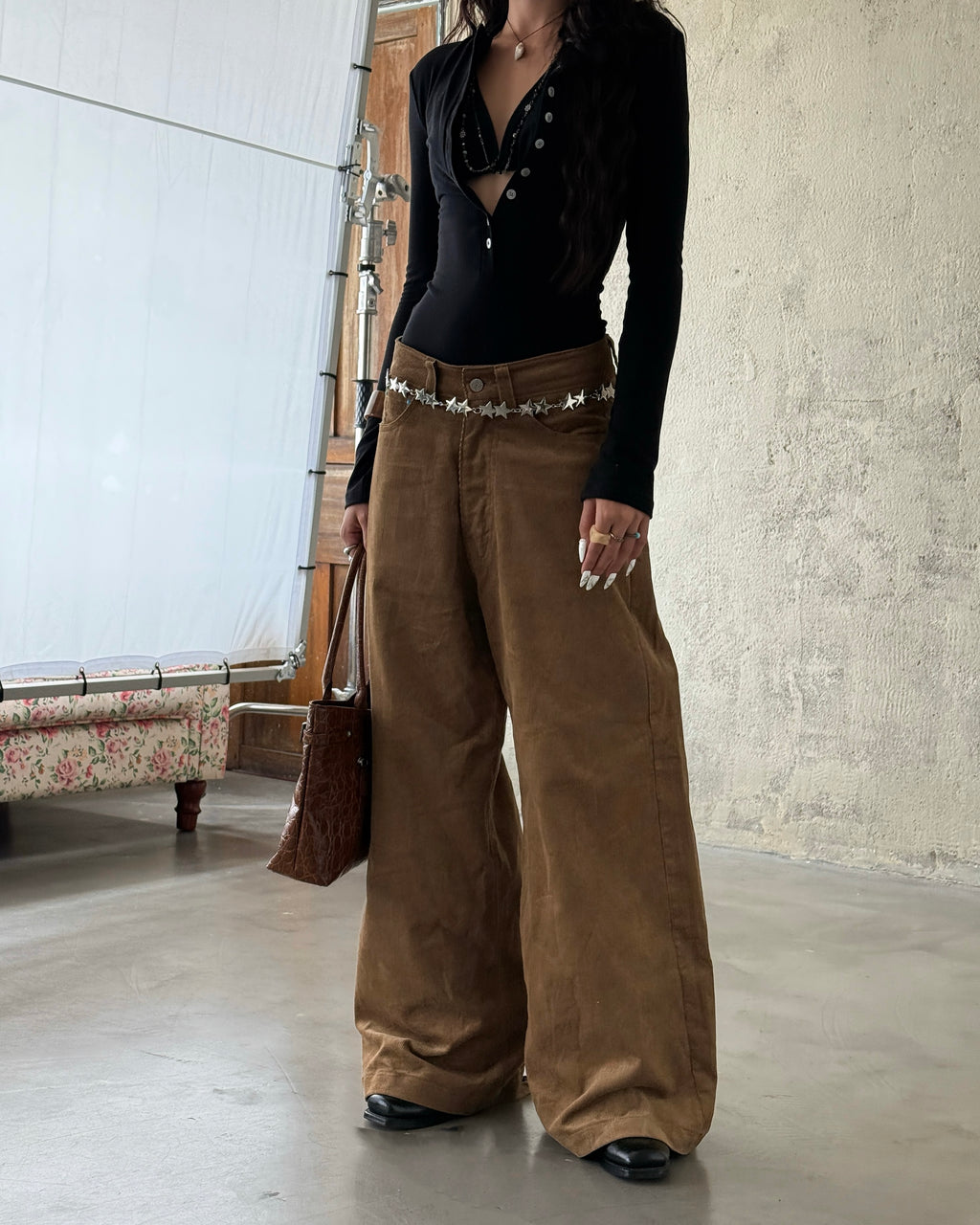 BROWN GIGI PANTS