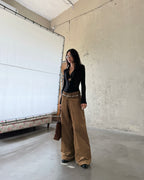 BROWN GIGI PANTS