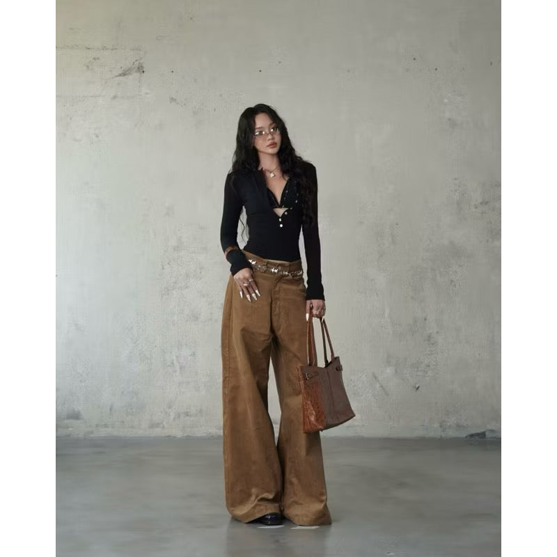 BROWN GIGI PANTS